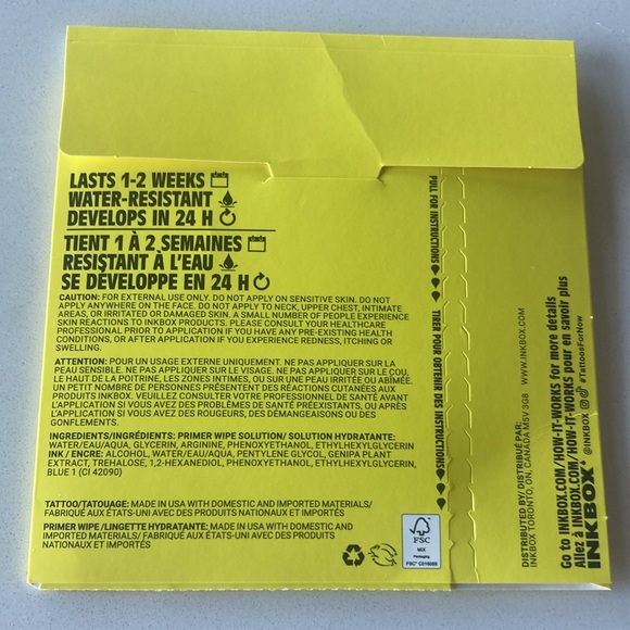 Two temporary tattoos - Picture 4 of 7